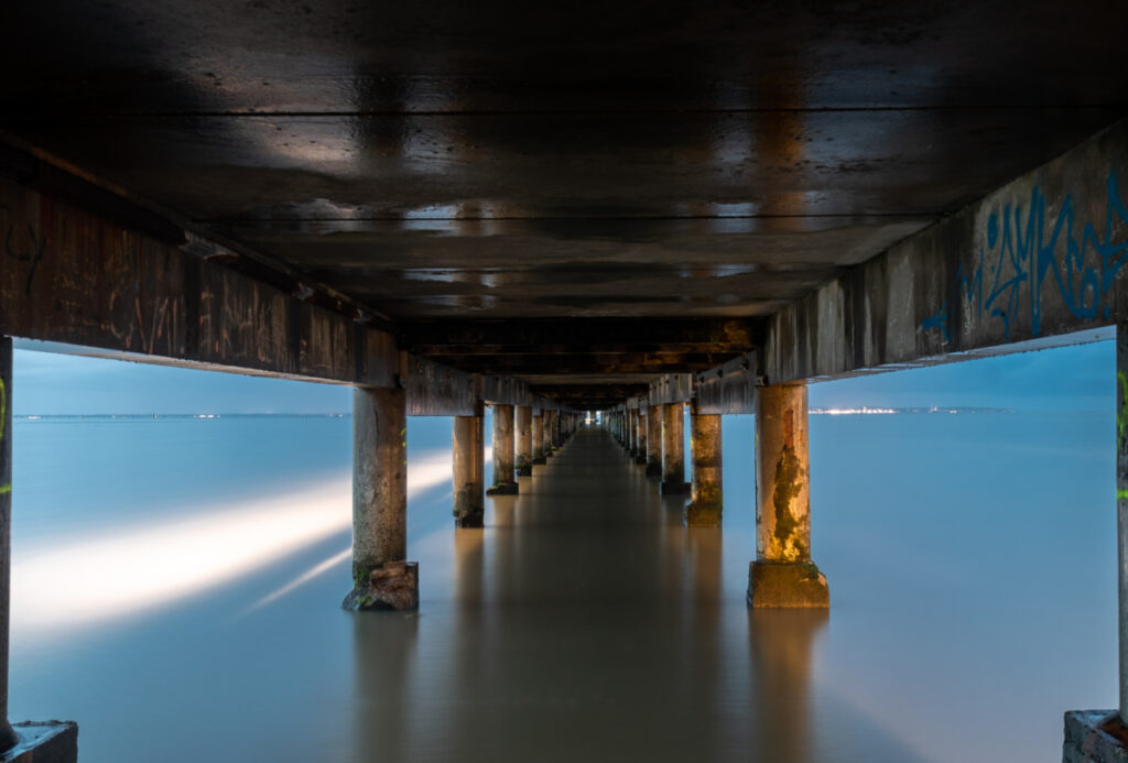 Bassin d'Arcachon : Andernos, les dessous de la jetée